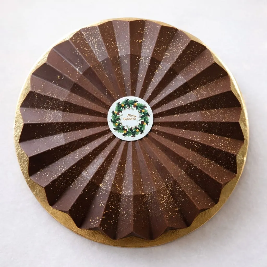 Tarte au Chocolat Géométrique